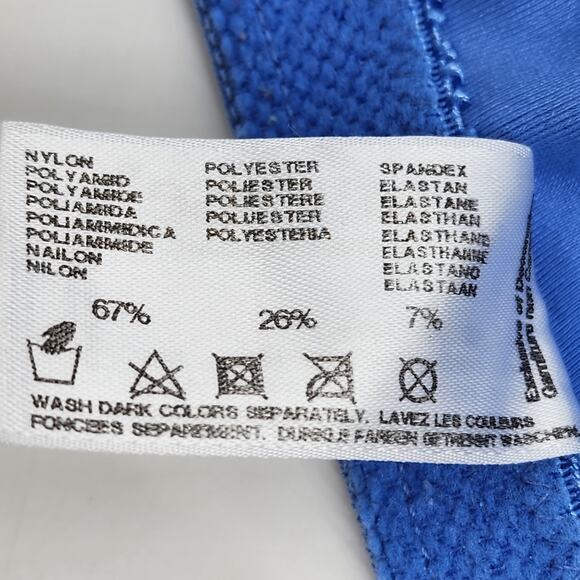 Glamorise Blue WonderWire Front Close Full Coverage Bra Size 44D - Picture 4 of 5